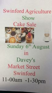 2017 Swinford Agricultural Show Cake Sale