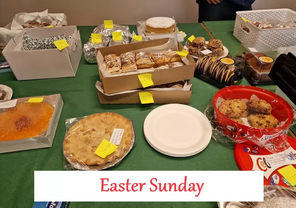 Bake Sale Easter Sunday