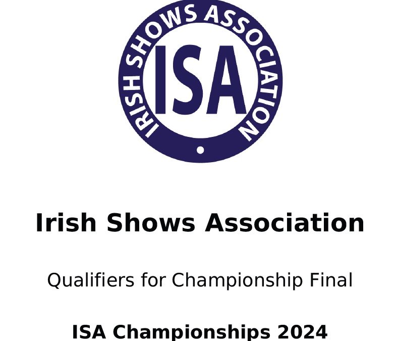 All Ireland Championships Moved To Ballinrobe Show