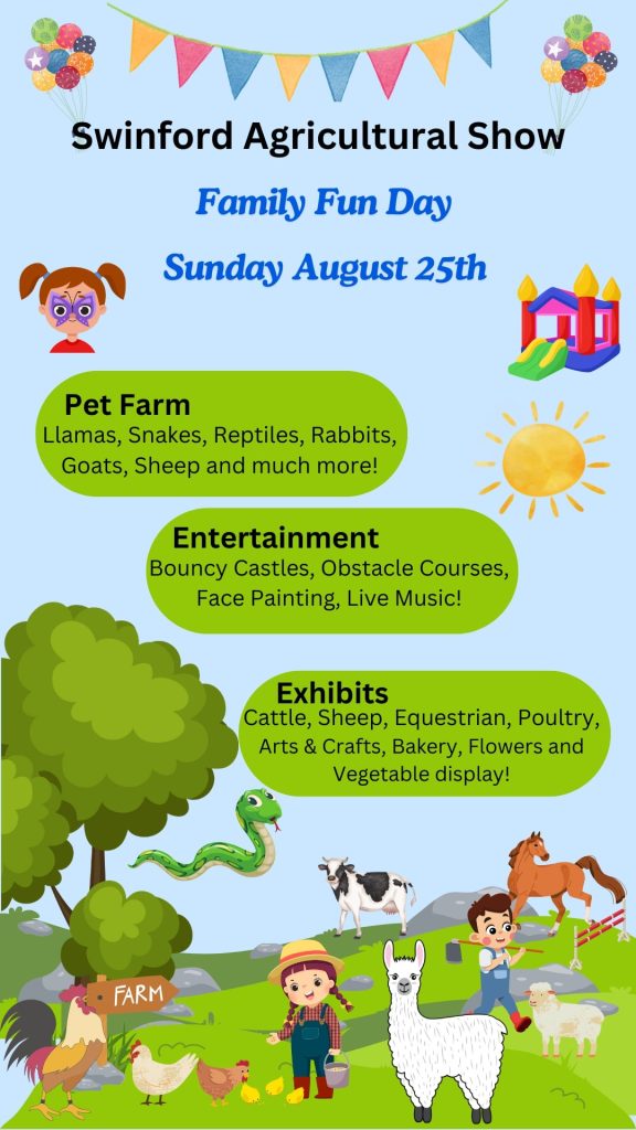 Swinford Agri Show Family Fun Day Poster