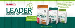 Red Mills dog food banner