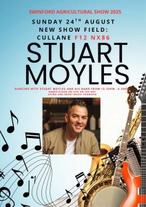 Stuart Moyles poster for Swinford Agricultural show.