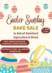 Easter bake sale poster