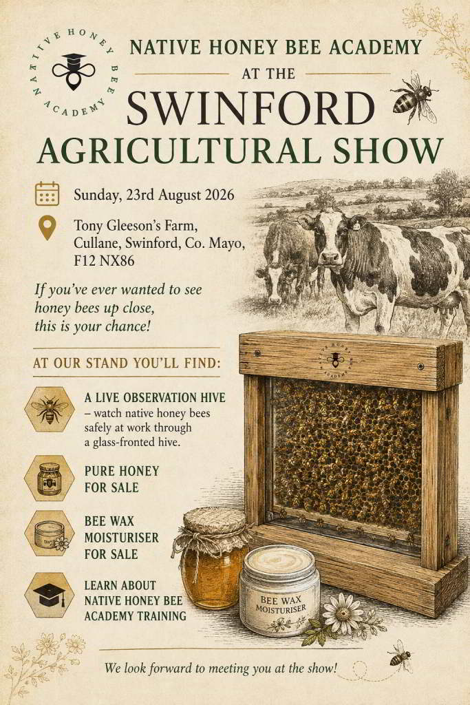 Native honey bee academy poster
